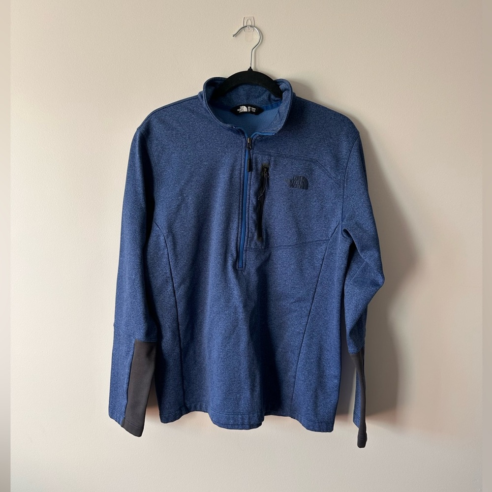 Mens The North Face Quarter Zip Sweater